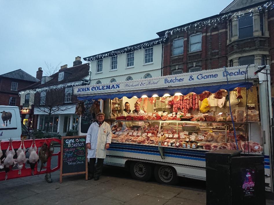 Sudbury market stall